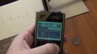 XP ORX - тест глубины обнаружения целей, во всех режимах