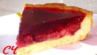 Пирог Песочный с Ягодами и Желе.  Очень  Нежный и Вкусный!/Pie Sandwich with Berries and Jelly