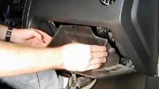 замена салонного фильтра на шевроле авео