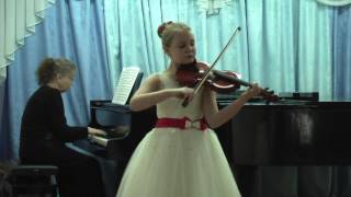 Киселева Татьяна (9 лет) Давид Каприччио, Хубай Болеро