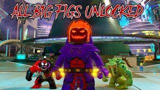 LEGO Marvel Super Heroes 2 - All Big Figs Unlocked and Showcased!