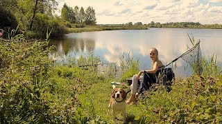 Рыбалка с Ночёвкой на Закидушки. Двое суток с Женой и Жориком. Копчёный Карп.