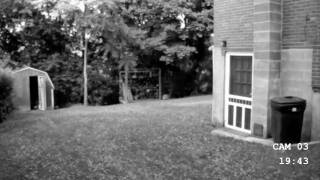 REAL GHOST FOOTAGE CAUGHT ON SECURITY CAMERA