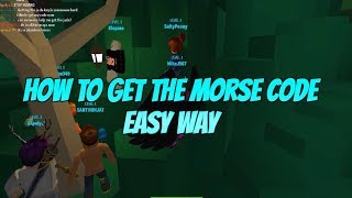 Roblox How To Get The Morse Code! Best Cheat To Get The Morse Code! Roblox Event Crystal Crown