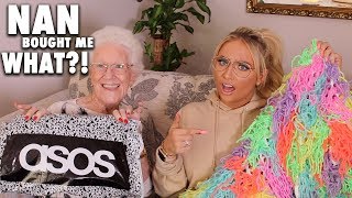 MY 75 YEAR OLD NAN buys my ASOS outfit!!