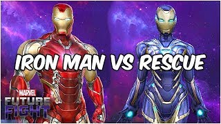 RESCUE SAVES IRON MAN! TONY NEEDS MORE HELP (Endgame Update) - Marvel Future Fight
