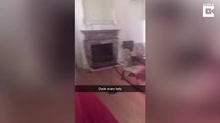 Призрак разгуливает по дому, реальное видео призрака
