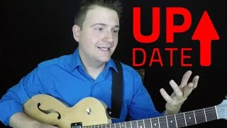Jazz Guitar Improvisation: How to Solo on ii-v-i progression lesson (easy chords, arpeggios, scales)