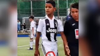 El primer gol de Cristiano Junior con la Juventus ⚽ Juventus ⚽ Hijos de Leyendas ⚽ 2018