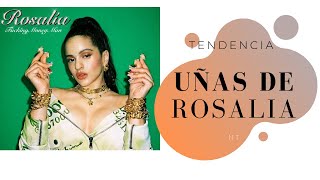 Las uñas de Rosalía #rosalia #dvine #nailart