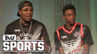 MASTER P -- YEAH, MY KID'S A BASKETBALL GENIUS ... But School Comes First | TMZ Sports