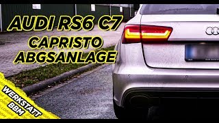 Audi RS6 bekommt MEHR Sound dank Capristo Klappenabgasanlage - by BBM Motorsport