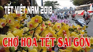 Chợ Hoa Tết ở Sài Gòn | Việt kiều về Sài gòn đi chợ nào ngắm hoa?