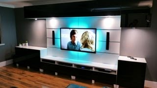 Ikea Besta Livingroom and kitchen