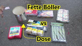 Wie hoch fliegt die Dose? | Böller vs Dose | PYRO DELUXE