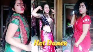 Hot Dance in Saree || Saree Dance by Beautiful Girl