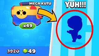 49 TAŞA 49 MEGA KUTU NASIL ALINIR ( LEON ÇIKTI ) !!! - Brawl Stars