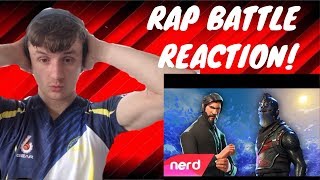 FORTNITE RAP BATTLE REACTION! - Fortnite Rap Song, Rap battle with H20 Delirious, Ninja, Dakotaz!