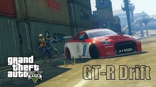 GTA V - Drift Nissan GT-R (GTA 5 Mods)