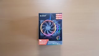 Unbox, Detalles y Armado de PcCOOLER Corona FRGB 3x Fan Kit Addressable RGB