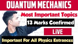 IIT JAM Physics|JEST Physics| GATE Physics| CSIR NET Physics|MSc Physics| Quantum Mechanics