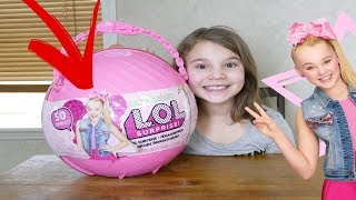 LOL JoJo Siwa Big Surprise! Custom LOL Big Surprise DIY