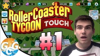 RollerCoaster Tycoon Touch Walkthrough #1 :: JUST STARTING OUT!