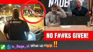 The Rock RESPONDS to 100 Thieves! & Kbrad REACTS to RACIST in Stream!