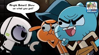 The Amazing World of Gumball: The PrinciPals - Bobert starts an Old School RPG Fight (CN Games)