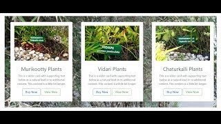 Bootstrap 4 Tutorial - Designing eCommerce website with Bootstrap 4