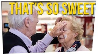 84-Yr-Old Man Learns Make-Up to Help Blind Wife ft. Nikki Limo & DavidSoComedy