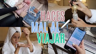 8 COSAS QUE HACES MAL AL VIAJAR ✈️??  | Natalia Merino