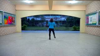 Africa Bum Bum line dance (by Tonino Galifi (ITA)(Dance & Walk through 中文)