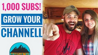1,000 subscriber giveaway! (How to get 1,000 subs!)