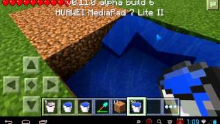 Как посадить в лодку моба в Minecrafte PE 0.11.0