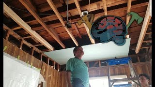Como Renovar un Techo Usando Drywall