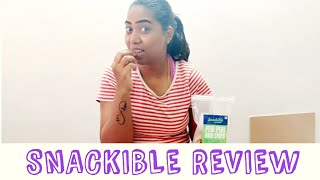 SNACKIBLE REVIEW | Healthy Snacks| GOLDENGIRLCHANDU|