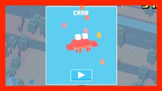 Unlock ☆ Crab ☆ Crossy Road - A New Mystery Character! Move Side to Side with any Character