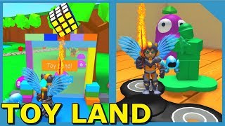 NEW TOY LAND WORLD (Roblox Blob Simulator with my Little Nephew)
