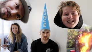 david's vlog but through a window