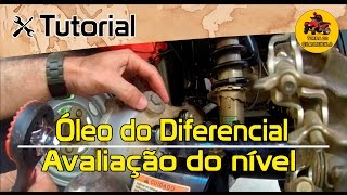 Avaliando o nível do óleo do Diferencial de seu Quadriciclo