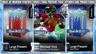 GHOST OF MADDEN FOREVER TODAY? MY FINAL GIFT PACK OPENING AND PREDICTIONS! | MADDEN 20 ULTIMATE TEAM