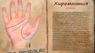 Хиромантия - холм Венеры на руке. Линии, знаки и влияние Венеры (часть 9)