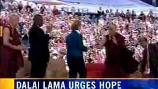 Dalai Lama advice people not to loss hope & be optimistic