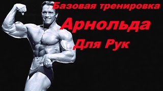 Арнольд Шварценеггер - Базовая программа тренировки рук (бицепс, трицепс и предплечья)