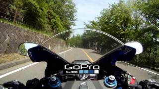 奥多摩周遊道路 ツーリング CBR600RR GoPro HD 1/2