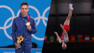 Первое золото Беларуси! Батутист Литвинович стал олимпийским чемпионом / Реакция тренера. Токио-2020