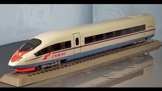 обзор масштабная модель железная дорога № 40/103 эвс2 сапсан 1:87 (pico) modelling
