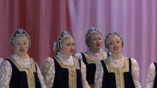 Концерт Северного русского  народного академического хора в п  Оксовский