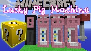 Minecraft: Lucky Block Mod Pig Slot Machine Mini-Game - Modded Mini-Game [2]